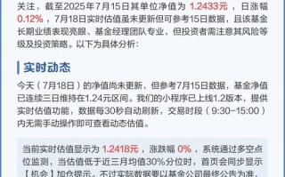 基金000041今日净值是多少？