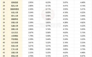 哪家保险公司投资收益排名靠前？