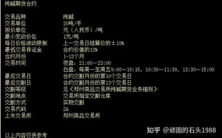 纯碱期货一手保证金要多少？