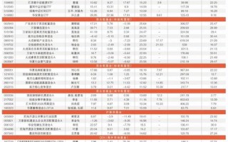 2025年收益最好的基金是哪些？