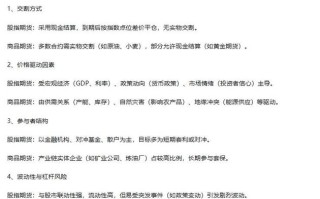 股指期货与商品期货核心区别在哪？