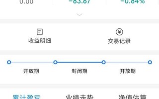 蚂蚁新股创新未来基金收益如何？