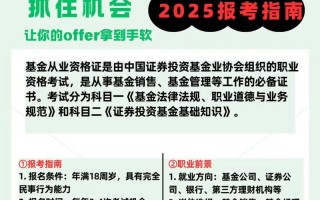2025基金报名时间何时开始？