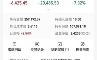 460001基金今日净值是多少？