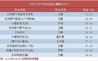 张自力基金经理排名榜