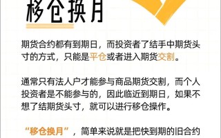 期货移仓换月交易策略