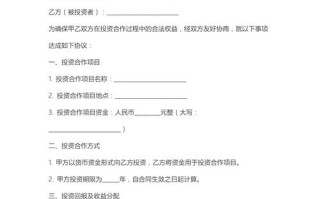 融资担保公司对外投资