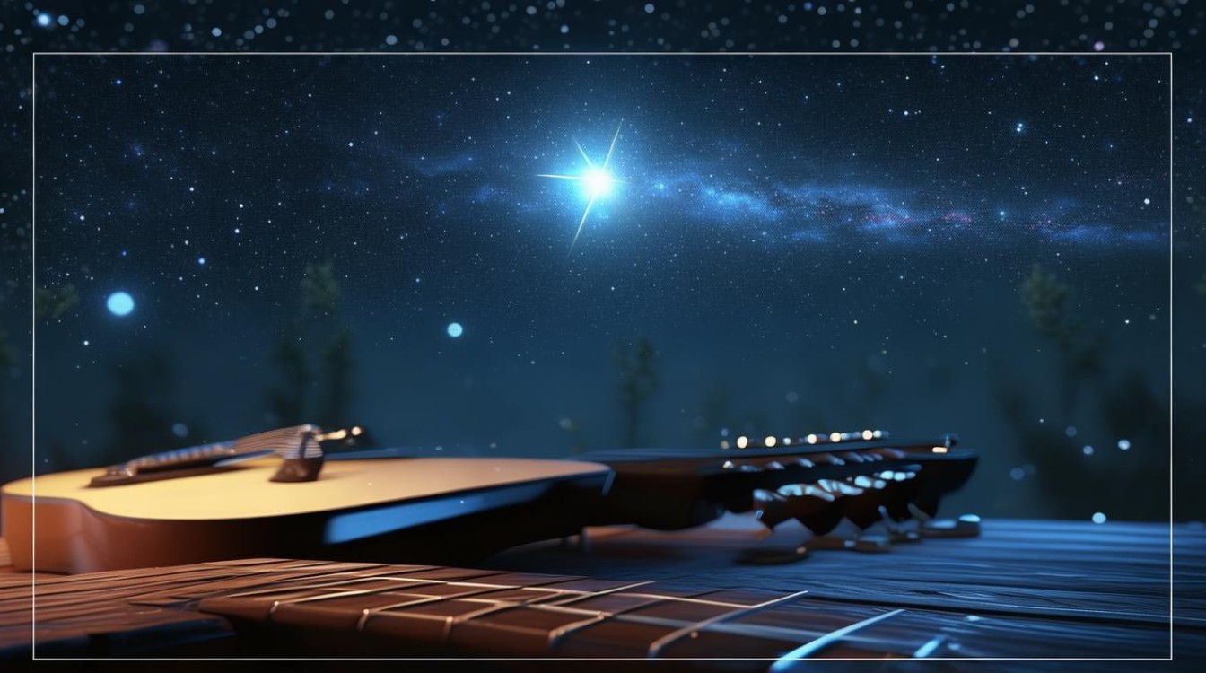 夜空中最亮的星吉他版，夜空中最亮的星吉他版纯音乐
