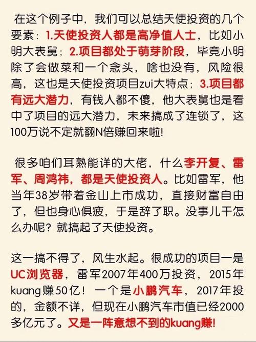天使投资与风险投资有何本质区别？-第3张图片-华宇铭诚