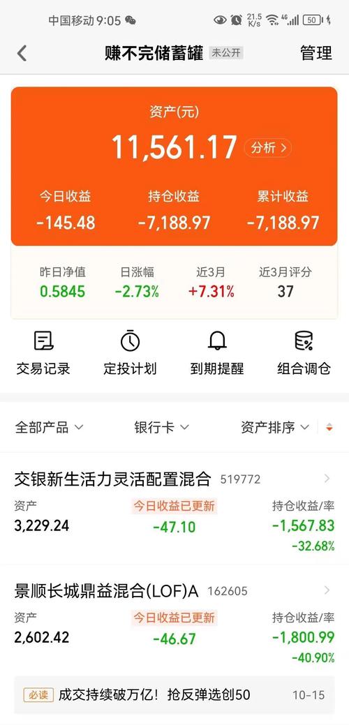 今日基金净值是多少？-第1张图片-华宇铭诚