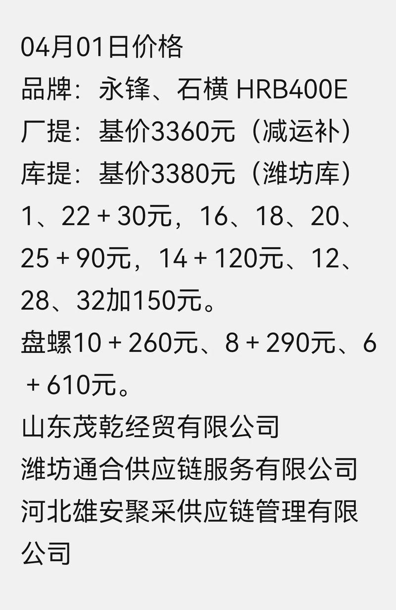 螺纹钢期货和现货差价-第3张图片-华宇铭诚