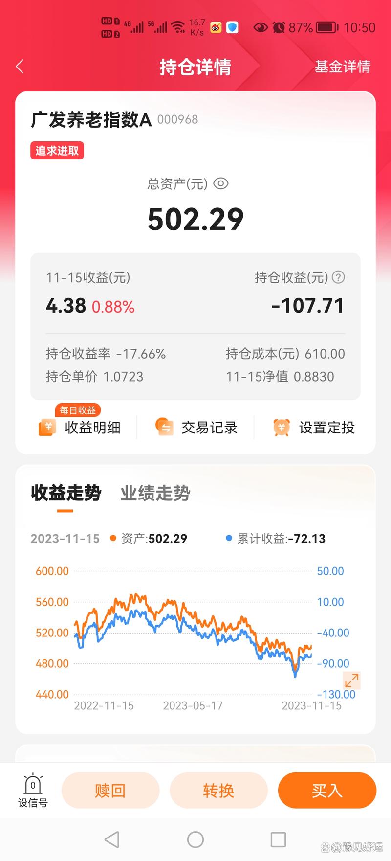 10元基金一天最多能赚多少？-第2张图片-华宇铭诚