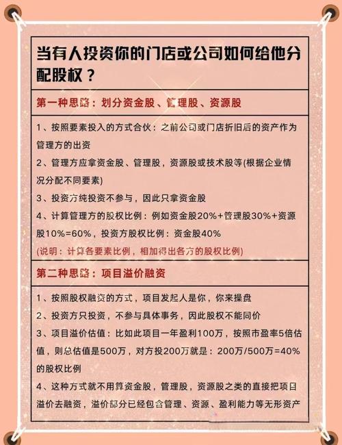 股权投资方式有哪些?-第3张图片-华宇铭诚 股权投资方式有哪些?-第3张图片-华宇铭诚