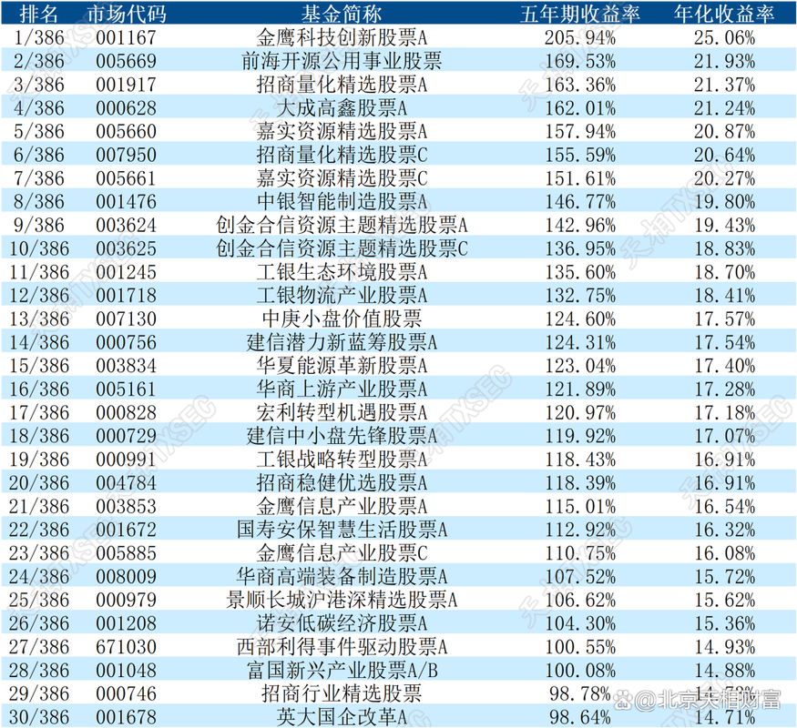 2025年基金哪家强？冠军基收益几何？-第3张图片-华宇铭诚
