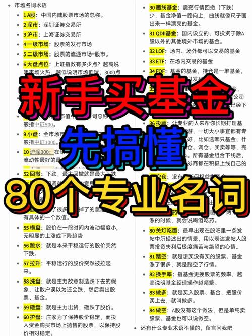 投资术语有哪些？如何快速理解？-第3张图片-华宇铭诚