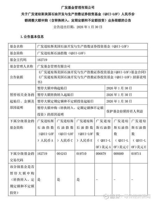 南方原油基金为何突然暂停申购？-第1张图片-华宇铭诚