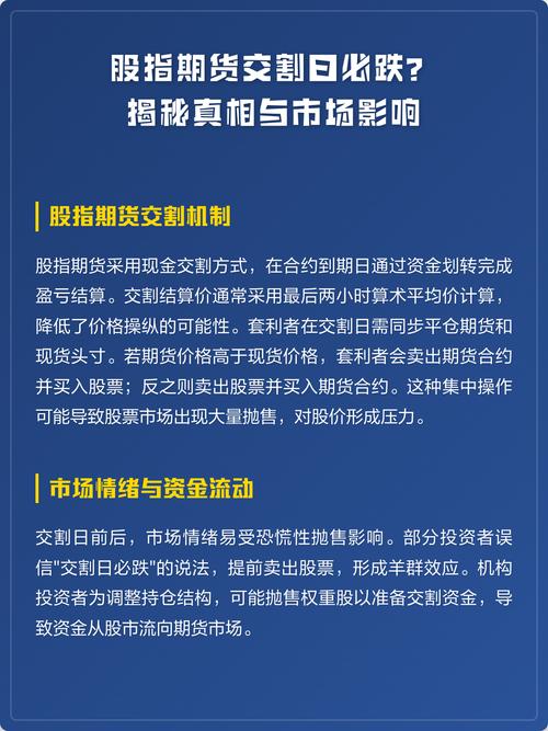 股指期货为何必须设置交割环节？-第2张图片-华宇铭诚