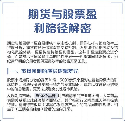 股票期货哪个更易赚？-第1张图片-华宇铭诚