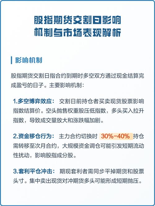 股指期货交割日有何影响？-第2张图片-华宇铭诚